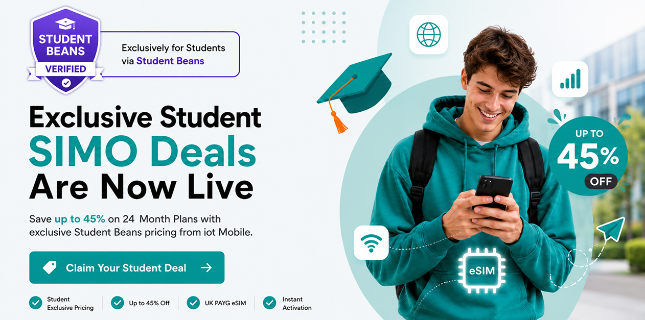 Best SIM Only Deals UK – Exclusive Student SIMO Deals Are Now Live